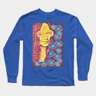 Sunny girl with the blue stars Long Sleeve T-Shirt